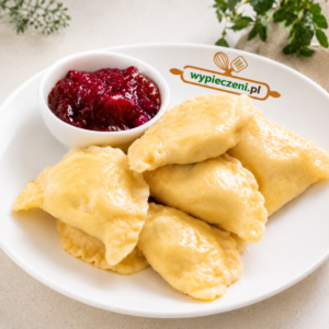 Pierogi z serem białym na słodko gotowane 6 szt