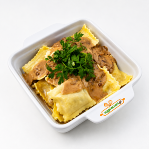Ravioli z grzybami i sosem grzybowym 15szt.