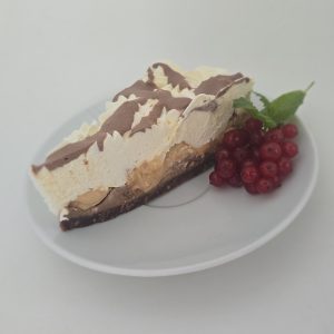 Torcik bananowo - czekoladowy z toffi