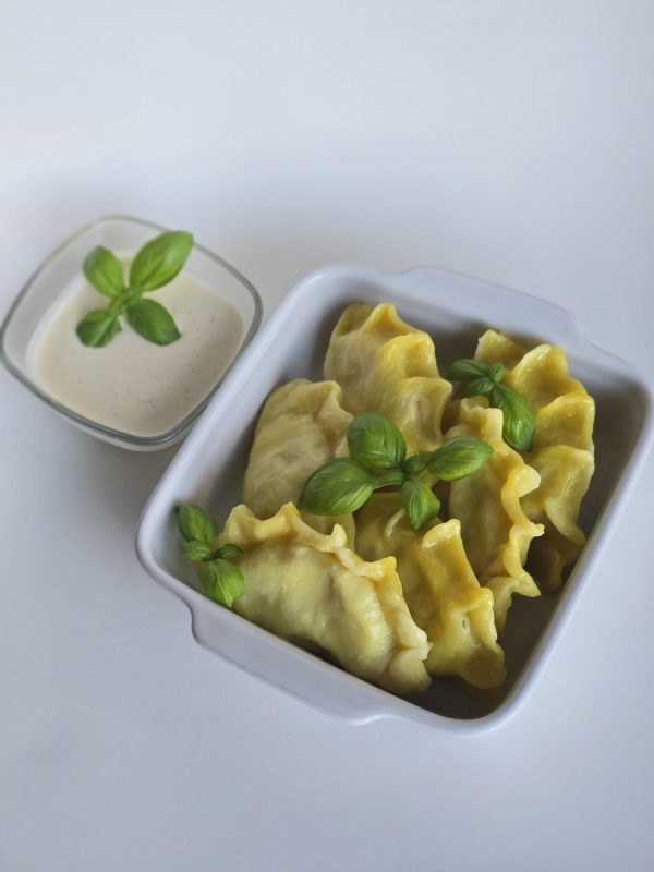 Pierogi ruskie Z Czarnymi Truflami I Masełkiem Truflowym gotowane 6 szt.