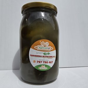 Ogórki kiszone własnego wyrobu (słoik)