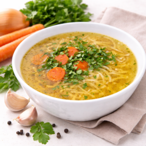 Rosół wołowo - drobiowy