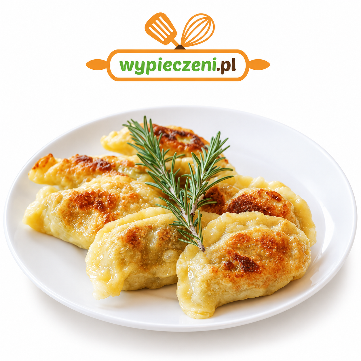 Pierogi chłopskie z okrasą z boczku wędzonego, podsmażane – 6 szt.