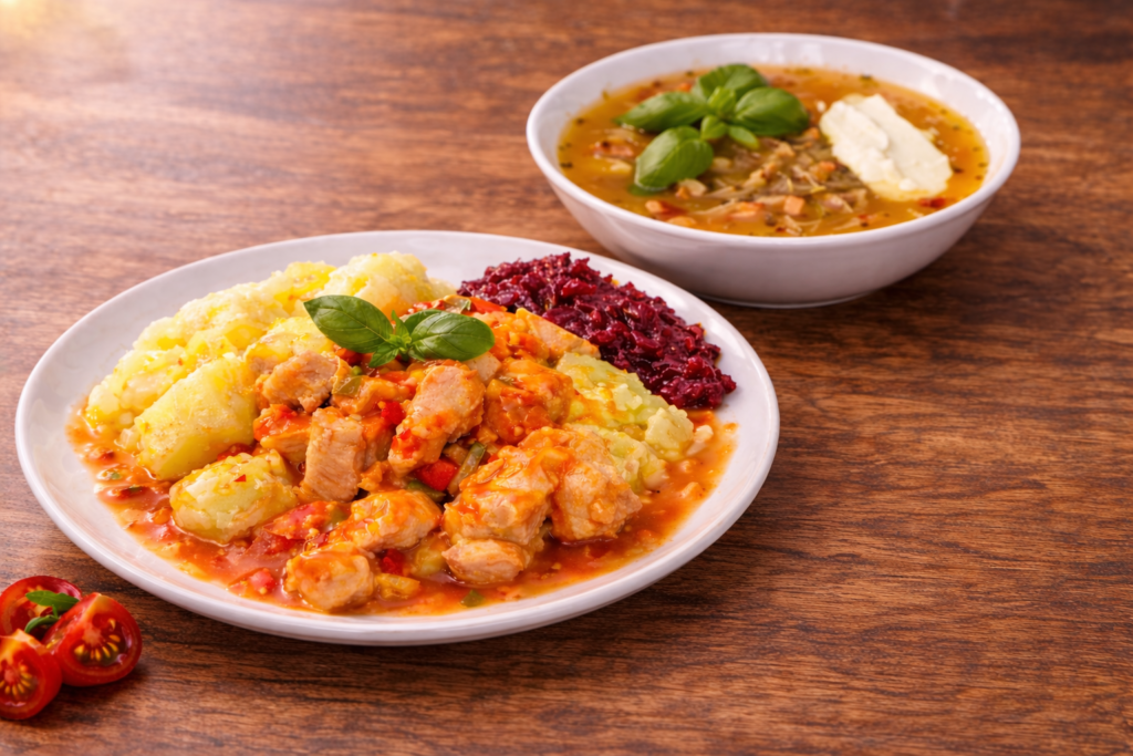 Zestaw obiadowy STANDART - Catering dla firm